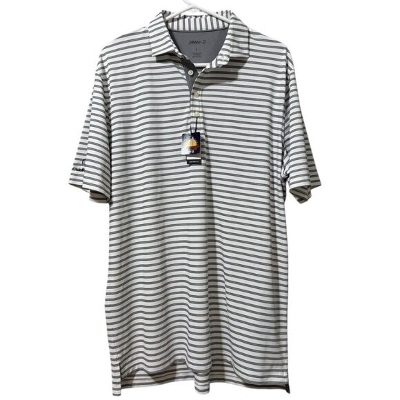 johnnie-O Other - JOHNNIE-O Prep-Formance Sun Protection‎ UPF50 Mens Polo Shirt Size Large Preppy